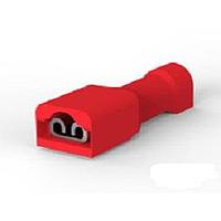 AMP Connectors - TE Connectivity 2-520193-2 (CUT STRIP) Receptacle .187 FAST-ON RECPT Cut Strip of 100