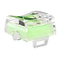 NKK Switches AT4127SF Rocker SCULPTURED GREEN RKR FOR MLW WITH LED