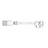 Molex 1200980055 Sensor Cables / Actuator Cables MIC 5P FP TO HORIZ DSUB 5M SHL
