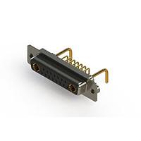 EDAC 630-17W2250-1T2 Mixed Contact D-Sub Connectors Right-angle Power Combo D-Sub Connector