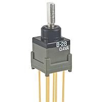 NKK Switches B28HW Toggle Switches PROCESS SEALED SUBMINIATURE ANTISTATIC TOGGLE