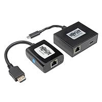 Tripp Lite U444-CAT-H USB Type-C to HDMI Tripp Lite USB C to HDMI Over Cat6 Extender Kit w/ PoC USB 3.1 1080p 150ft