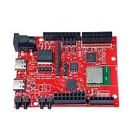 Hurley Research CS-NRFICE-01 FPGA A Bluetooth-enabled FPGA dev board, in the Arduino Uno form factor, with a built-in J-Link OB debugger