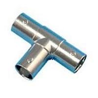 AIM-Cambridge / Cinch Connectivity Solutions 27-8141 RF Adapters - Tee ADAPTER BNC 50 OHM BNC T (F-F-F)