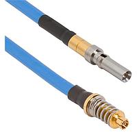 Amphenol SV Microwave FV67SMPM-085-MV67.3SMPS-180 RF Cable Assemblies VITA 67.1/2 SMPM VITA 67.3 SMPS 18"Cable