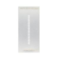 Chip Quik FPC080P040-S Sockets & Adapters FPC/FFC SMT Connector (0.8 mm pitch, 40 pin or less) Stencil