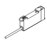 Banner Engineering D12SN6FPY Fiber Optic Sensors D12 Series: High Speed Plastic Fiber Optic; Range: Depends on Fiber; Input: 10-30 V dc; Output: Complementary NPN; 2 m (6.5 ft) cable