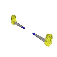 Samtec RF174-01RP1-01RP1-0204 RF Cable Assemblies 50 Ohm RF Cable Assembly, RG 174 Cable