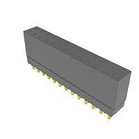 Samtec ESQ-113-37-G-D Sockets Elevated Socket Strip, 0.100" Pitch