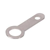 Keystone Electronics 7327 Lug Terminals #8 BRASS MATTE TINNED LUG