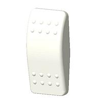 Carling Technologies VVAZY00-000 Actuators V-Series Rocker Only White Contura II Rocker, with No Lens