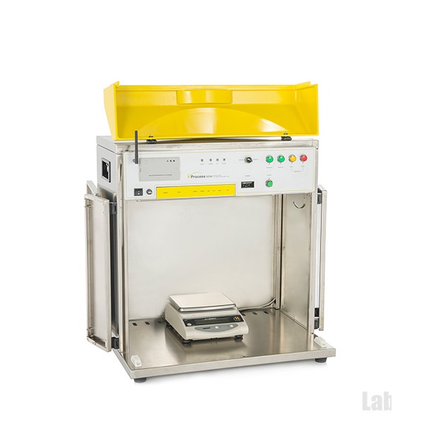 Industrial equipment used in a technical testing and handling environment