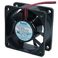 Qualtek Electronics FAD1-06025BSMW12 Axial DC FAN 60x25mm 5VDC Sleeve WIRE