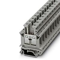 PHOENIX CONTACT 3006043 Feed Through Terminal Block UK 16 N 12.2mm FEEDTHRU GRAY
