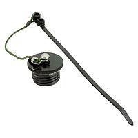 Amphenol Socapex USB3CFTVC6ZN USB Accessories USB-C Square flange plug cap, aluminum with black zinc nickel plating