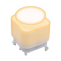 E-Switch PB350DTRY Standard Switches PUSHBUTTON, 30mA, SPDT, PC Pin, LED, Yellow