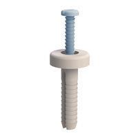 Essentra Components 61ASR18075 Anchor Anchor Rivet, Steel Pin, .188 Hole, .750 Length