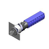 EAO 704.123.1 Rest-Momentary KEYLOCK ACTUATOR RND MNT