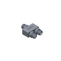 Amphenol LTW SI-050505-KKK-YS001 Circular Metric Connectors Circular Metric Connector, Y Adaptor, Metal, I Coding, 4A, 05 pins, (End 1) Male Female (Power) + Male (Signal), (End 2) Male Female (Power) + Male (Signal), (End 3) Male Female (Power) + Male (Signal), Screw Thread, IP68 Mated