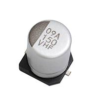 Chemi-Con HHXJ250ARA181MF80G Aluminum Hybrid Polymer Capacitors 25VDC 180uF Tol 20% 6.3x7.7mm AEC-Q200