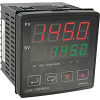Dwyer 4C-2 1/4 DIN Temp Controller, ON/OFF/PID, Auto-Tuning, Multi Input
