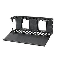 Panduit NMF4 Wire Ducting & Raceways HORZ CBL MGR 4RU HIGH CAP FRONT ONLY