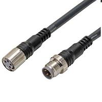 Omron Automation and Safety XS3W-M421-405-R Sensor Cables / Actuator Cables Cordset