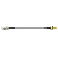 Taoglas CAB.0121 RF Cable Assemblies CAB.0121 SMA(F) Bulkhead Straight to 100mm RG-174 to FME(F)