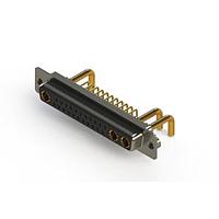 EDAC 630-25W3250-2NA Mixed Contact D-Sub Connectors Right-angle Power Combo D-Sub Connector