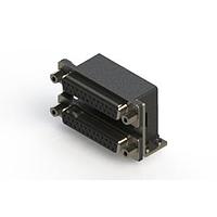 EDAC 662-025-664-056 Dual Port D-Sub Connectors Right-angle Dual Port D-Sub Connector