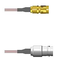 Amphenol Custom Cable Q-3A0020001108i RF Cable Assemblies SMA-SP/BNC-SJ G178 108I