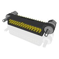 Amphenol Socapex MHDAS2F030YDE60 Connectors Micro HDAS 30 female straight pc tail contacts30 position socket1.27 mm 2 row straight