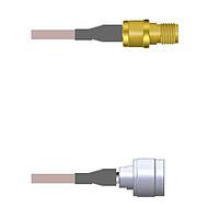 Amphenol Custom Cable Q-2T02H0001012i RF Cable Assemblies SMA-SJ/N-SP G178 12I