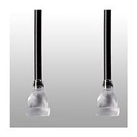 BIVAR FLPR1-16.0 Flexible Light Pipes with LEDs Light Pipe, Flexible, Panel Mount, 7mm x 4mm Rectangle Lens, 16.0 in.