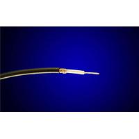 Alpha Wire 9058C BK002 Coaxial Cables 21 AWG 19/.0071 1 Conductor 1400V Braid, PE, PVC 500ft Spool, Black