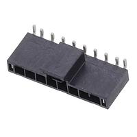 Molex 105431-1408 Power NANO-FIT HDR SMT VT SGL 8CKT 30AU LB BLK