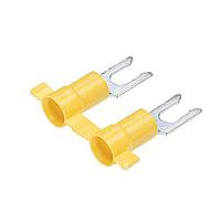 Panduit PV10-8LFB-2K Spade VYL-FORK 12-10 YEL #8