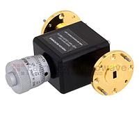 Fairview SMW19PS1001 WR-19 Waveguide Phase Shifter 0 to 180 Degree With a UG-383/U-Mod Flange From 40 GHz to 60 GHz