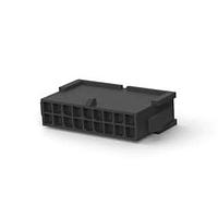 AMP Connectors - TE Connectivity 1-794615-8 Plug Housings PLUG DUAL PNL MNT 18