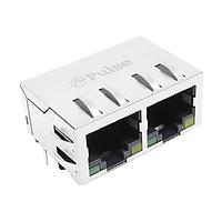 Pulse Electronics E5J88-31LJ24-L Modular CONN,RJ45 LED JACK, 8P8C W-O WI NPB