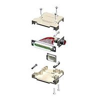 Molex / FCT 173111-0221 Two Piece Backshell 9C LOCKABLE STRAIGHT ONLY