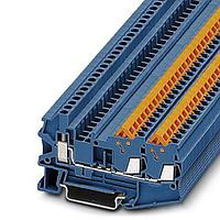 PHOENIX CONTACT 3050057 Feed Through Terminal Block QTCU 1.5-TWIN BU
