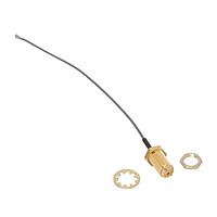 Laird External Antennas CARSMF10AMH4L-001 Passive Antenna CABLE ASSY,D1.13,100MM RP-SMAF,MHF4L