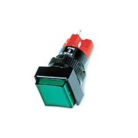 E-Switch D16OAS13 Standard Switches Pushbutton, 3PDT, On-(On), Panel Mount, Front