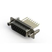 EDAC 627-M15-323-LT6 D-Sub Connectors - Standard Density Vertical Machined D-Sub Connectors
