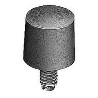 NKK Switches AT079A Button .394" RND BLK CAP