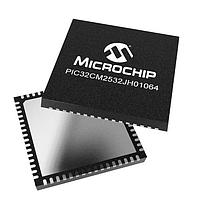 Microchip Technology PIC32CM2532JH01064-E/5LX ARM Microcontrollers - MCU QFN 64, 256 KB Flash, 32 KB SRAM, 8 KB Flash RWW, CAN, 125 Temp, Green, Tray