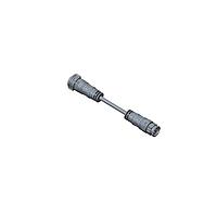 Amphenol LTW AB-CD09FL-CDHL-QDA05 Sensor Cables / Actuator Cables X-Lok, Middle Size, Plastic, 5A, 09 pins, Female Connector, Female Contact, Straight-to-Straight, Push Lock, Overmolded Double Ended, Length 500mm, IP68