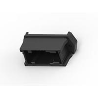 Raychem - TE Connectivity 1-963540-1 Shrouded 18pos MQS .63 header 180deg