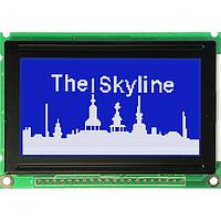 Matrix Orbital GLK240128-25-WB Intelligent Graphic LCD Blue Background White Text